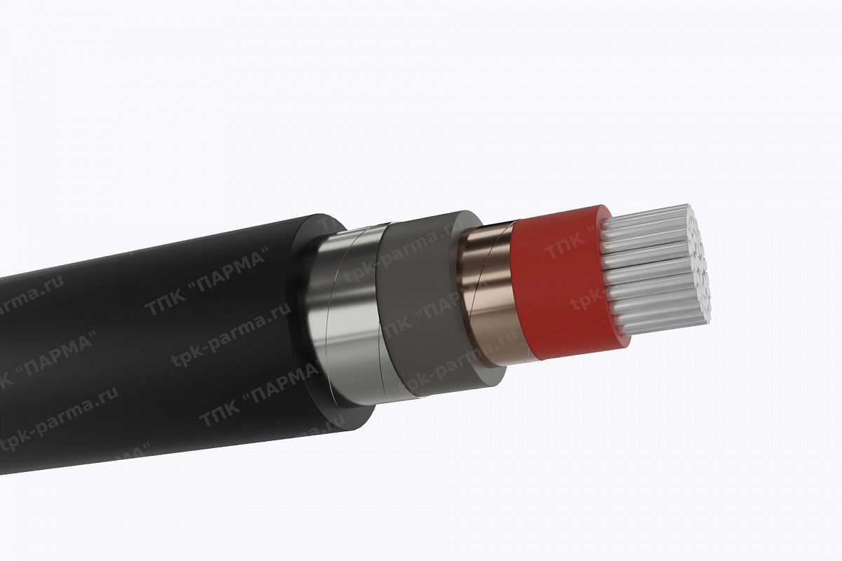 Фотография провода Кабель АВБбШв 3х185+1х50 - 1кВ