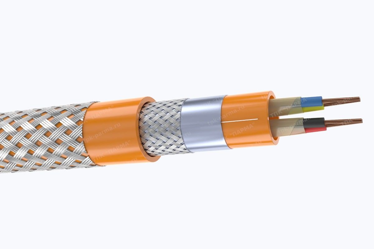 Фотография провода Кабель КСБГКГнг(A)-FRLS 2х2х1,2