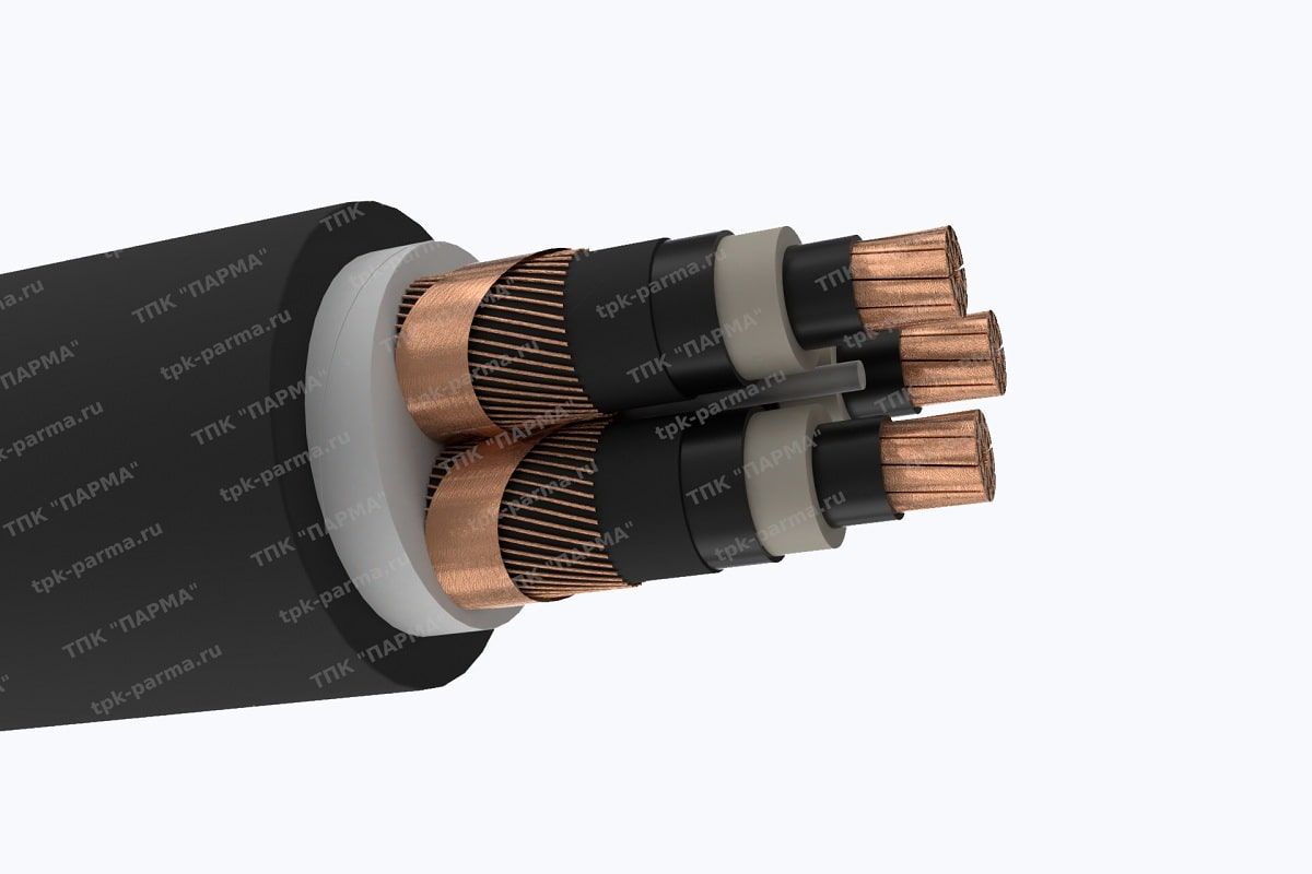 Фотография провода Кабель ПвВ 3х240/35 - 35кВ